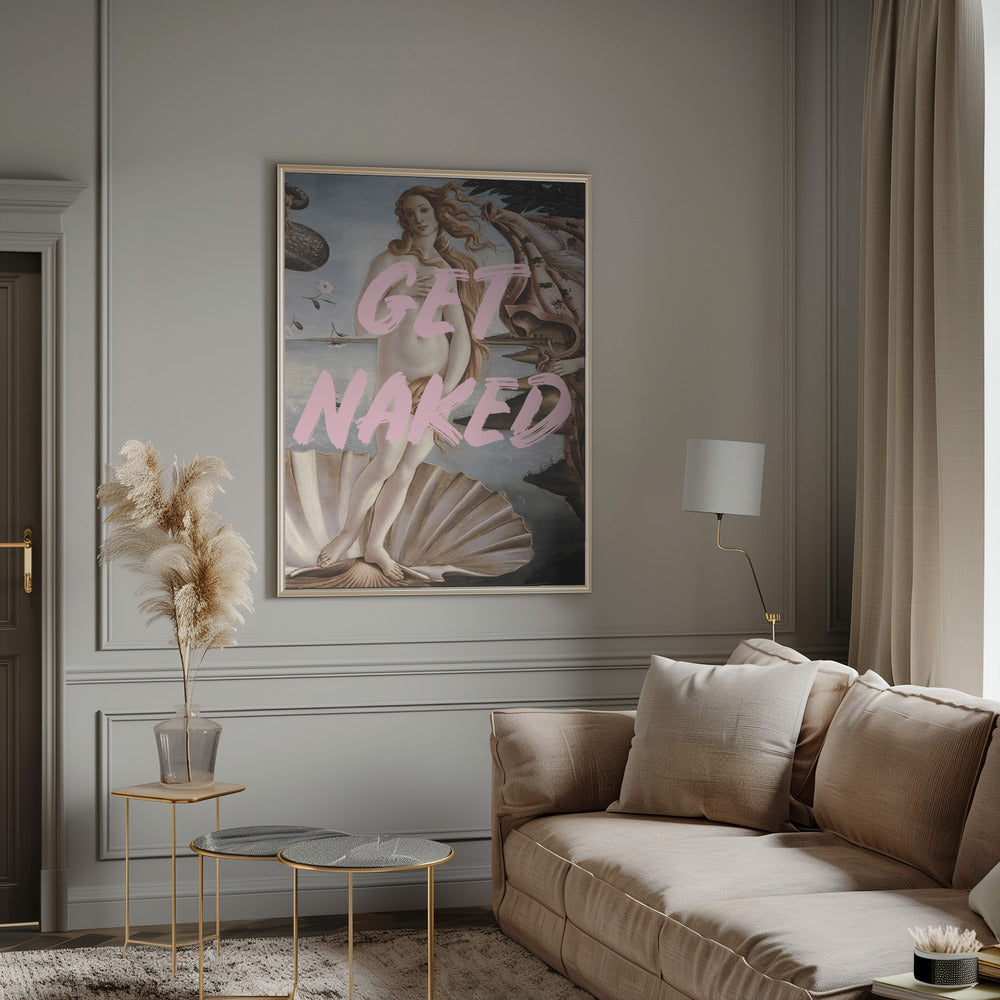 Wall art Venus get naked