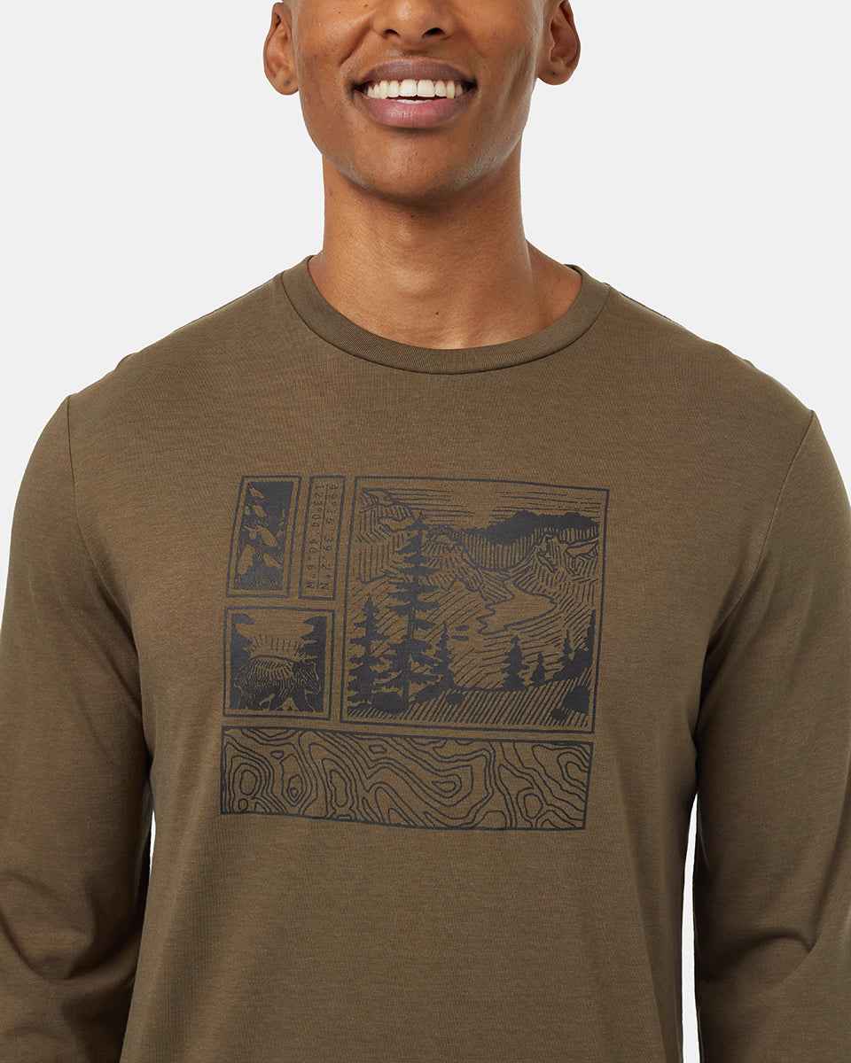 Topography Stamp Longsleeve