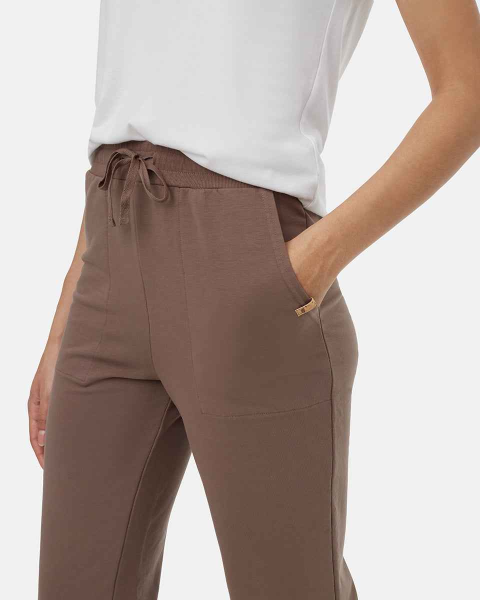 French Terry Wide Leg Sweatpant