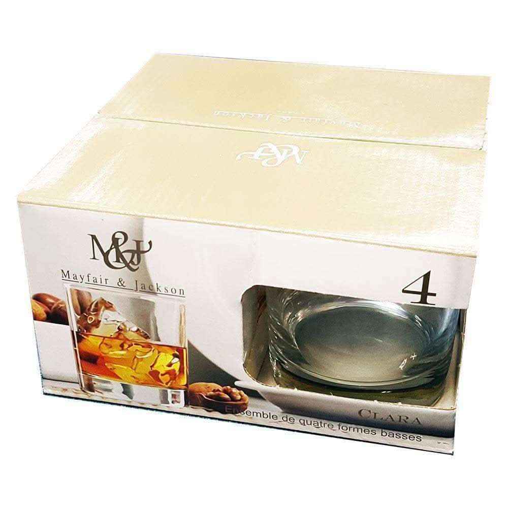 Mayfair Jackson Double Old Fashioned Glass - Set of 4