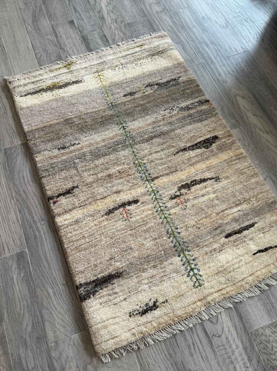 Persian Gabbeh Rug | 2' 9" x 4' 1"