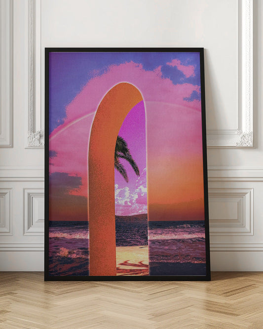 Wall art Portal Vaporwave