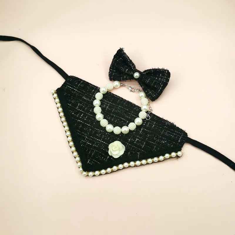 Anna Bandana & Bow Set