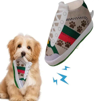 Gucchewi Sneaker Dog Toy | Plush Dog Toy