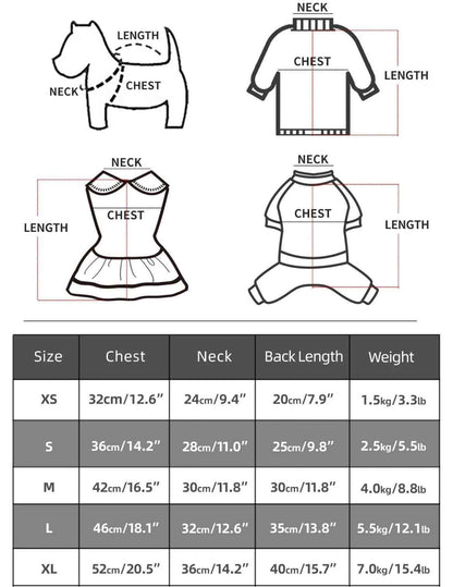 Gigi Dog Dress | Structured Dog Outfit