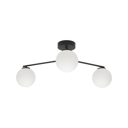 ELTON Black Scandinavian Ceiling Lamp 3 - AURABAGS SHOP