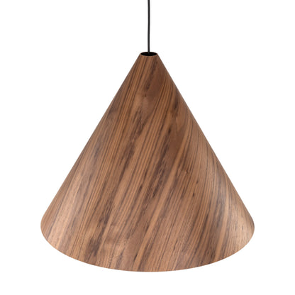 SOLIS Large Scandinavian Wood Pendant Light – Statement Cone Design (Limited Edition) - AURABAGS SHOP