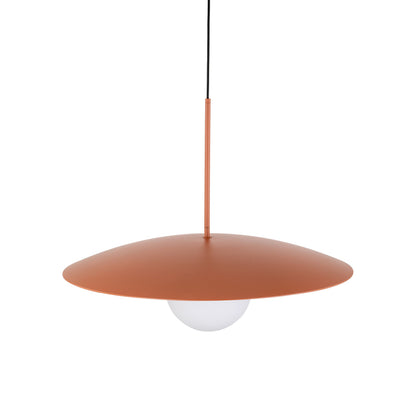 SLATE Mid-Century Modern Wide Dome Pendant Light for Kitchen Island & Dining Table - AURABAGS SHOP