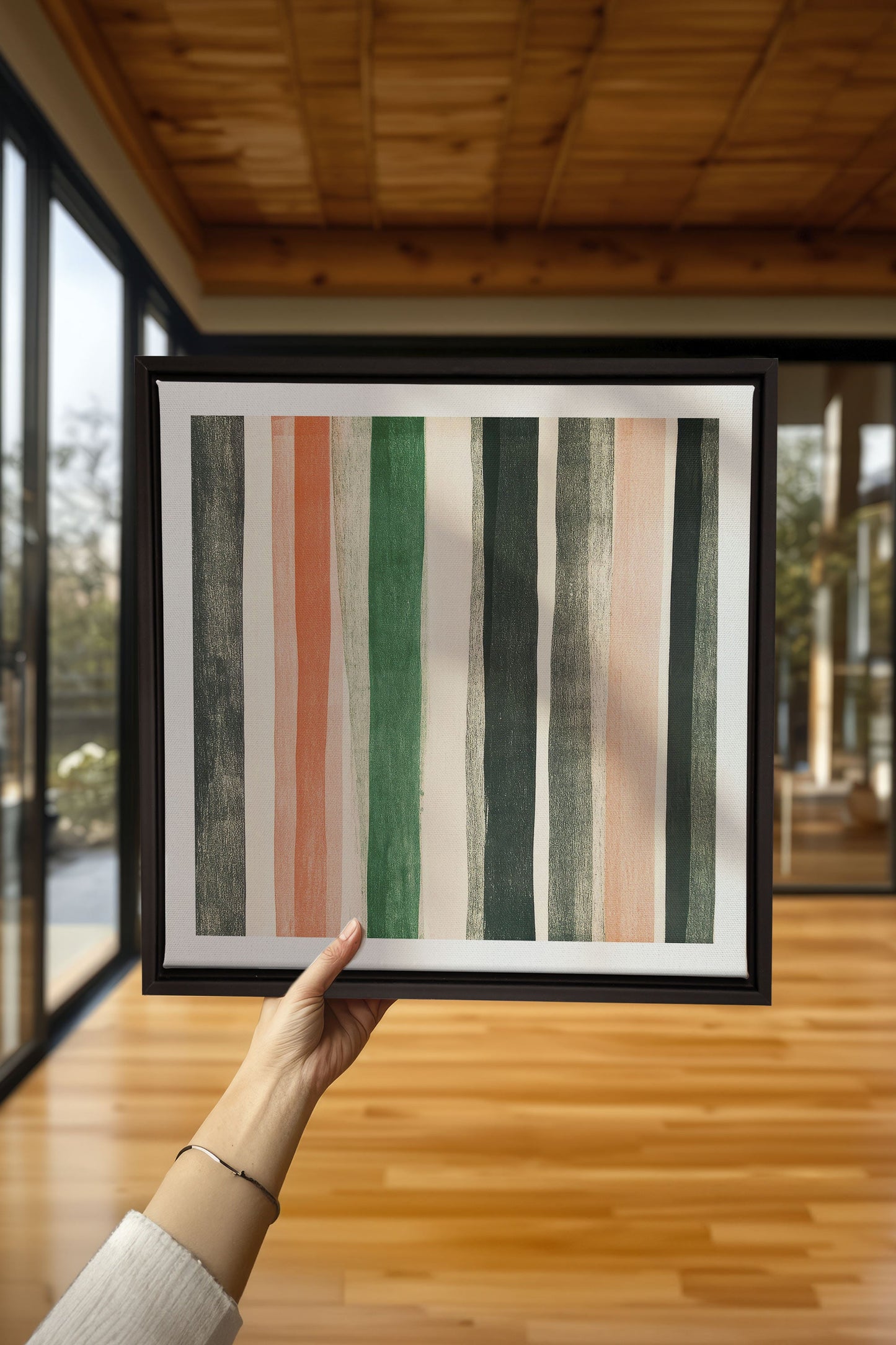 NATURAL LINES, Oeuvre sur toile étirée