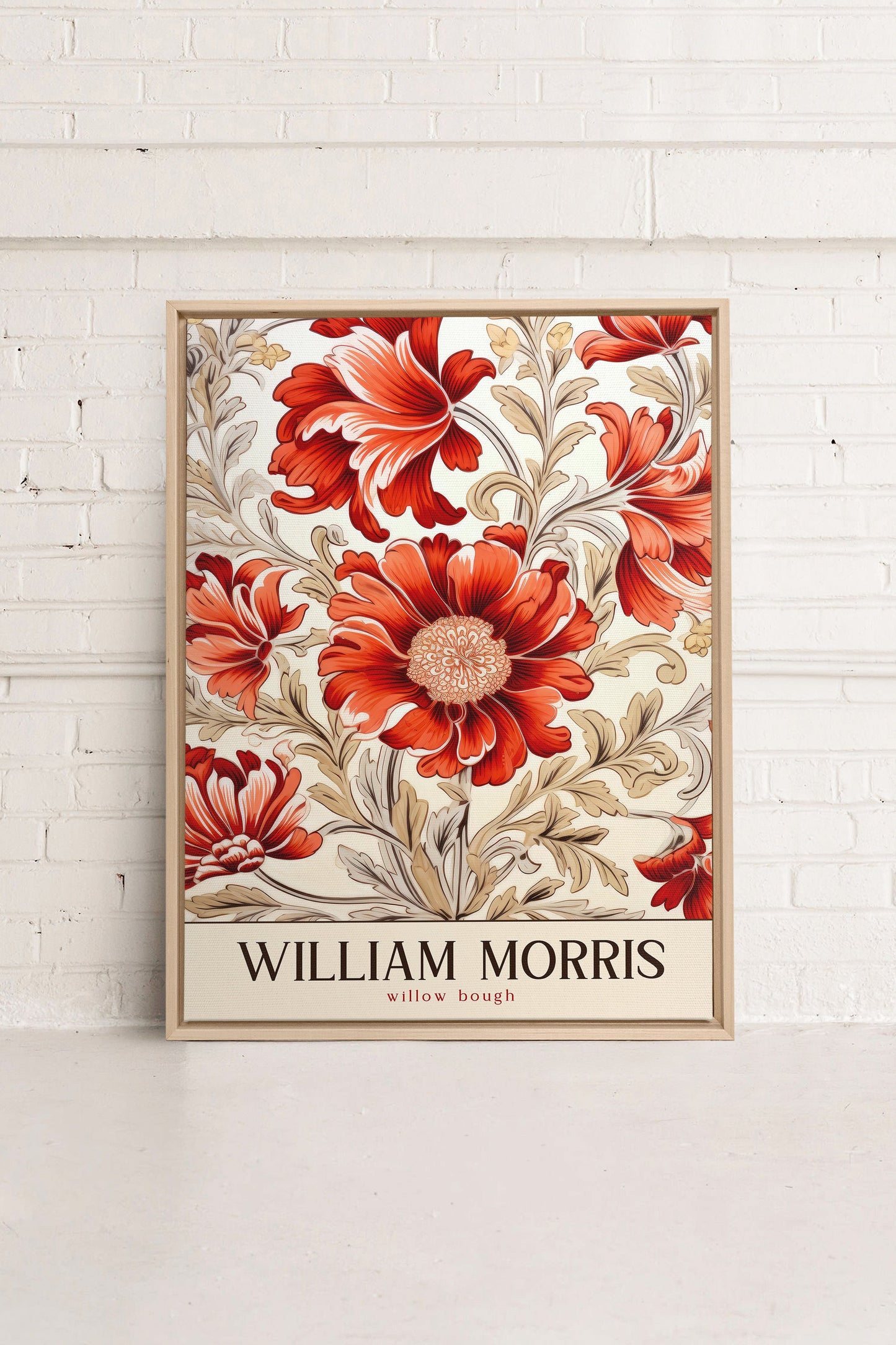 WILLIAM BOUGH, Oeuvre sur toile étirée