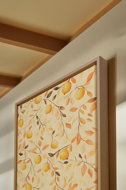 WILLIAM MORRIS II, Oeuvre sur toile étirée