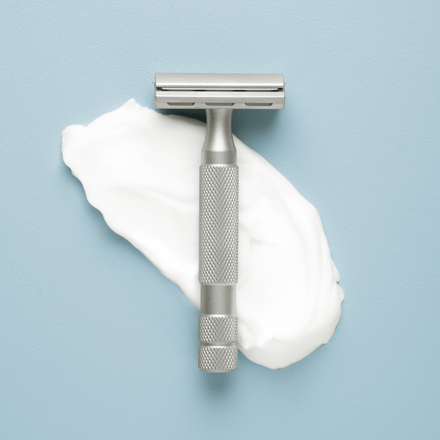 Rockwell 6S Stainless Steel Adjustable DE Safety Razor - Matte Stainless (6 Settings)