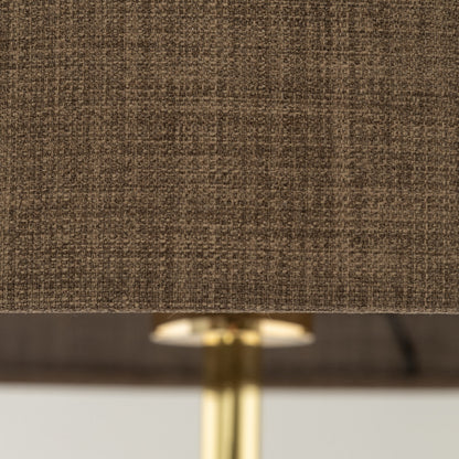 UMBERTO Brown Modern Floor Lamp - AURABAGS SHOP
