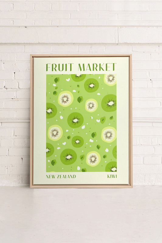 KIWI, Oeuvre sur toile étirée