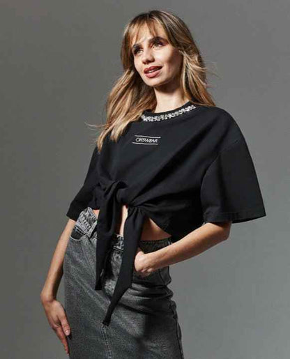 Short Sleeve Tie T-shirt
