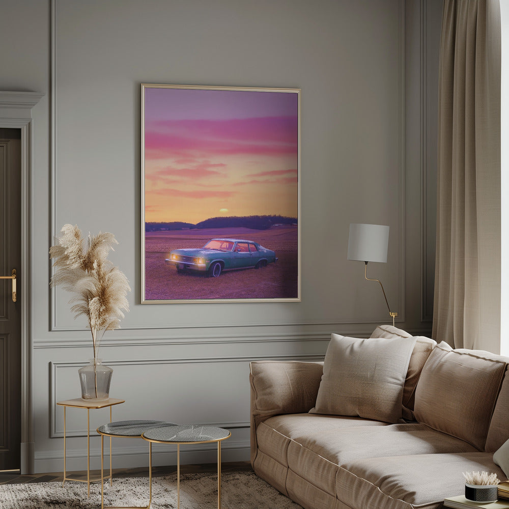 Wall art Serene View. Car Lover