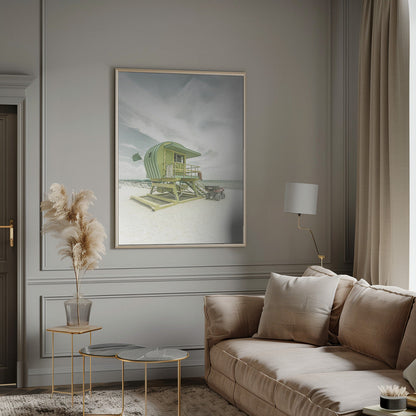 Wall art Vintage Florida Flair at Miami Beach