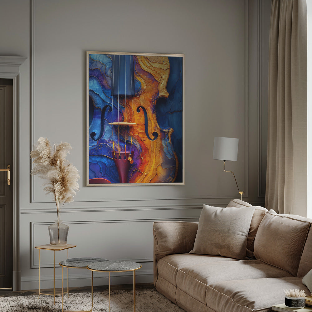 Wall art Music Violin 2 Canvas Print
