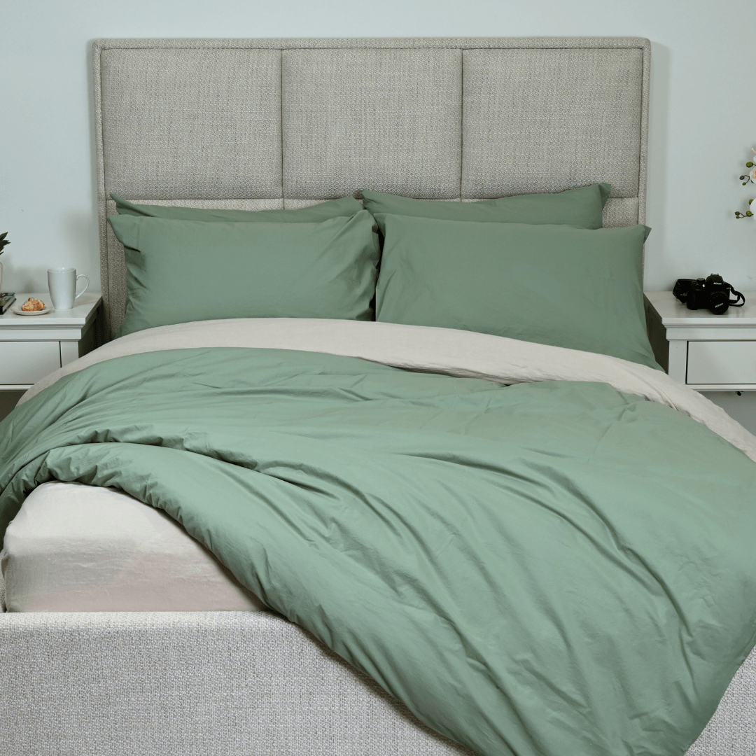 Washed Percale Sheet Set