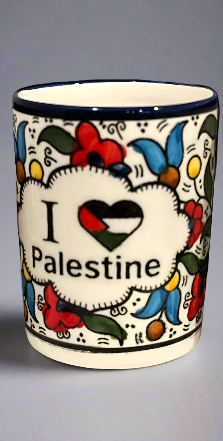 Coffee & Tea Mug Handmade Ceramic in Palestine Mug