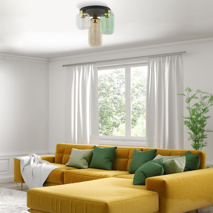 Marco Mid-Century Modern Flush Mount Light 3 - AURABAGS SHOP