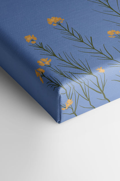 FLORAISON D'AGRUMES, Oeuvre sur toile étirée