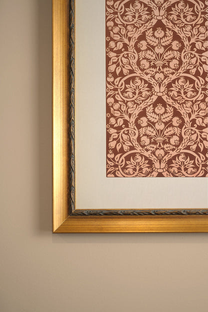 MOTIF ANCIEN, CADRE VINTAGE OR