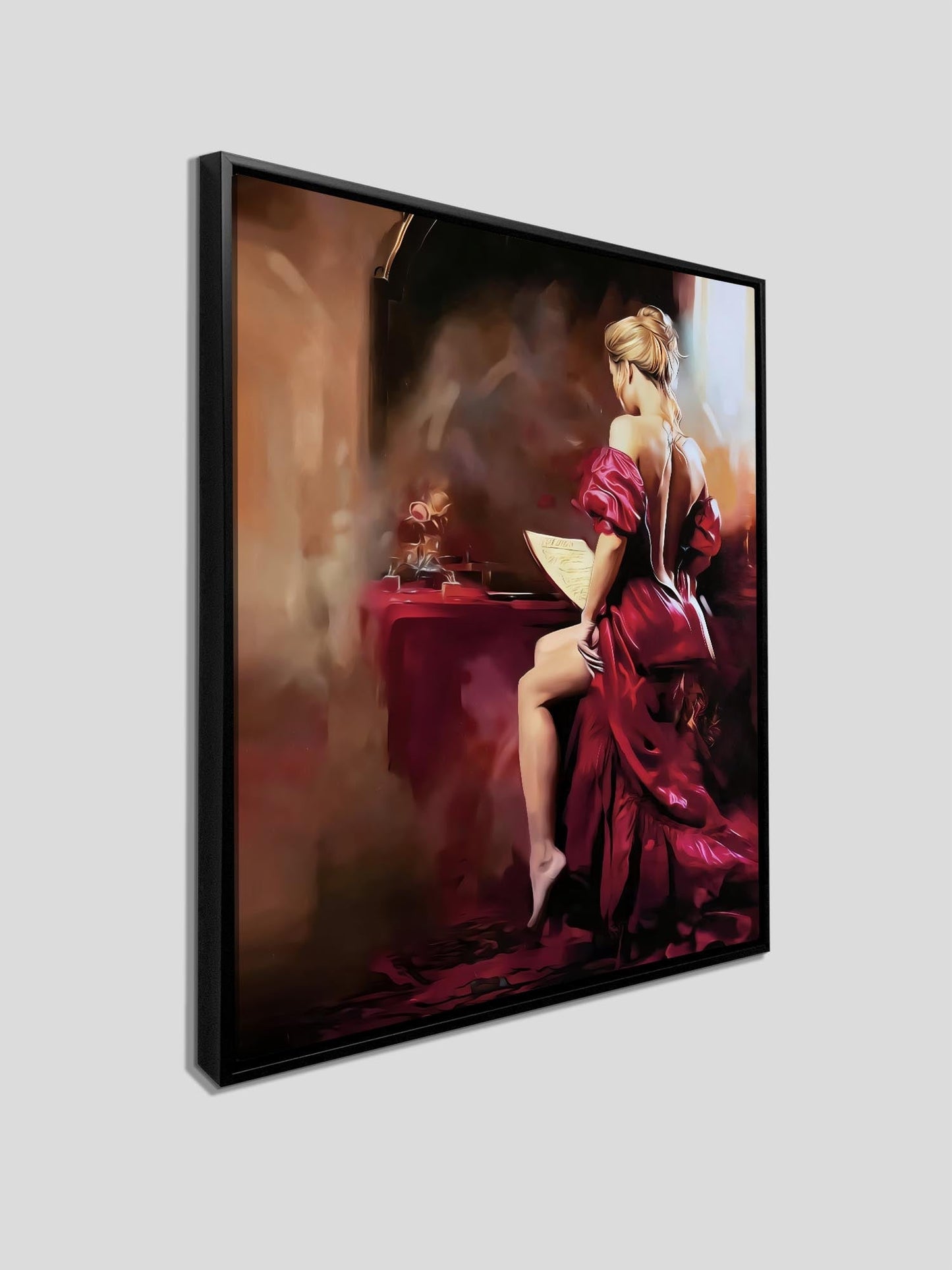 Wall Art-Preparing for the Performance. Fine art-Atwork
