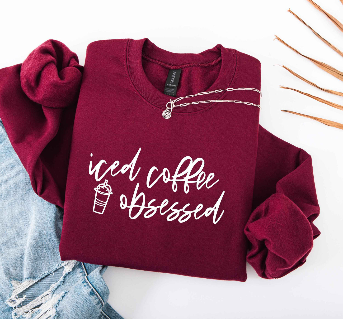 Iced Coffee Obsessed Sweatshirt