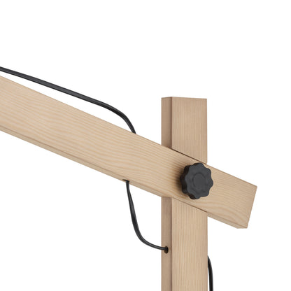 OSLO Black Scandinavian Floor Lamp for Living Room, Bedroom & Office – Modern Minimalist Lighting - AURABAGS SHOP