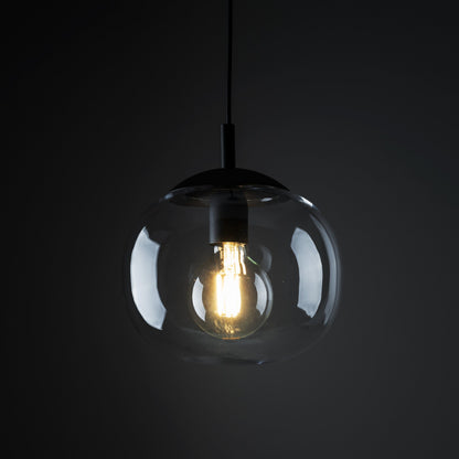 VIBE Graphite Glass Scandinavian Pendant Light - AURABAGS SHOP