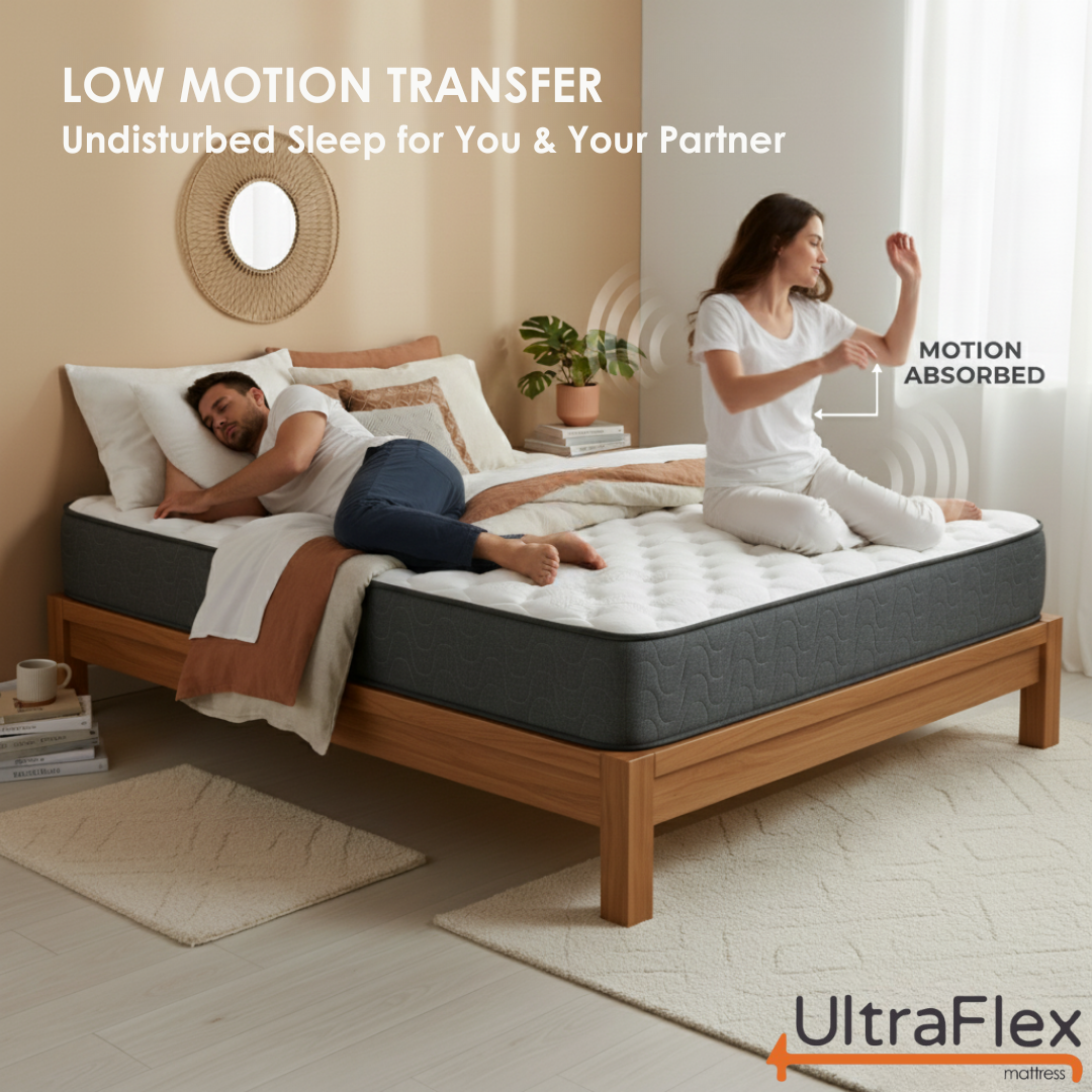 UltraFlex® STELLAR Mittelfest – Premium Orthopädische Matratze mit Kühlgel, High-Density Soja-Schaum & Gesteppter Oberseite | Hergestellt in Kanada