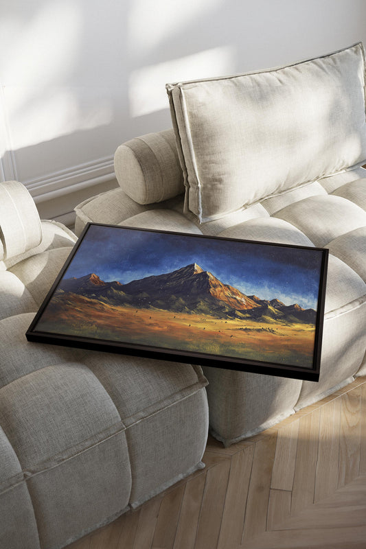 STARLIT HEIGHTS, Oeuvre sur toile étirée
