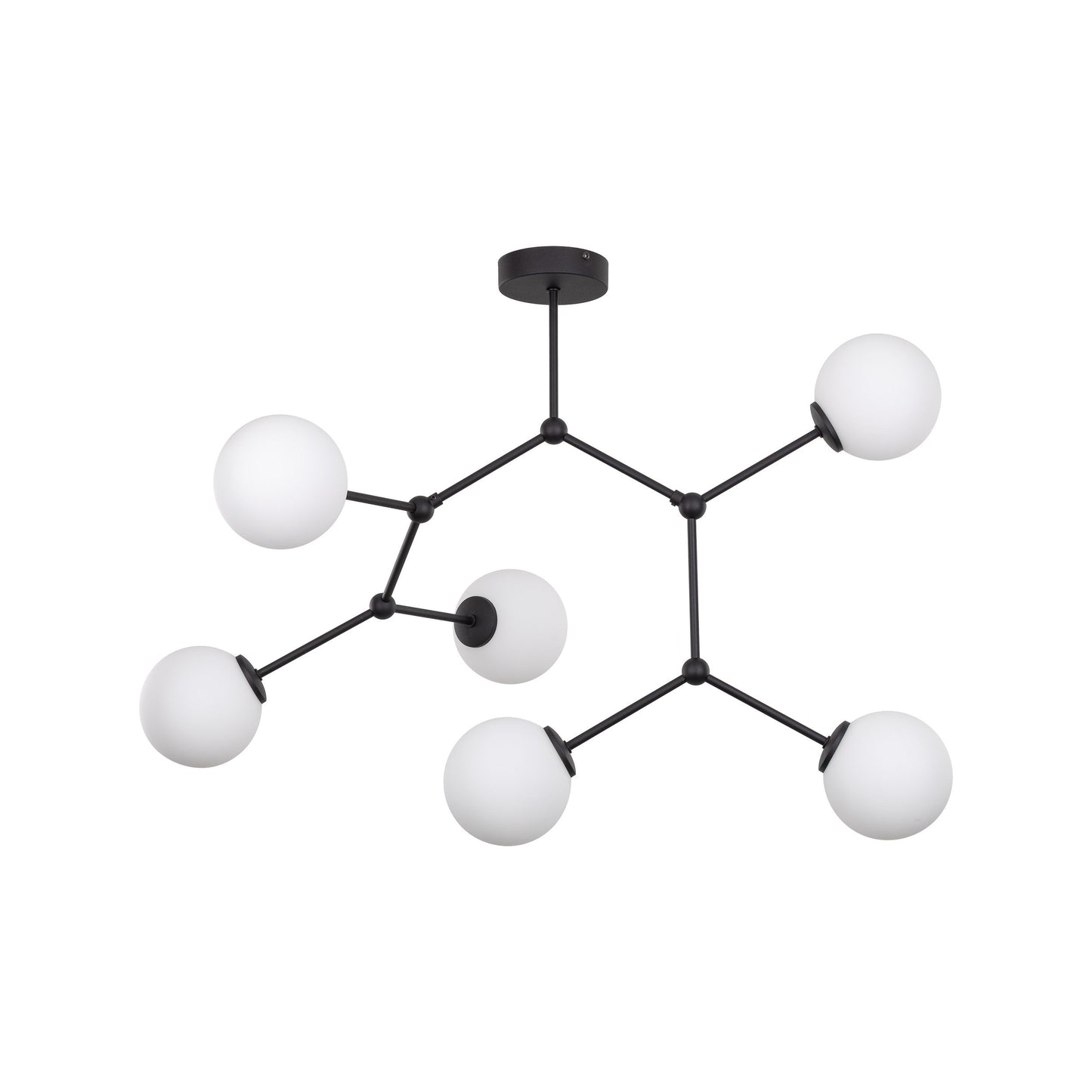 FAIRY Black Scandinavian Ceiling Lamp 6 - AURABAGS SHOP