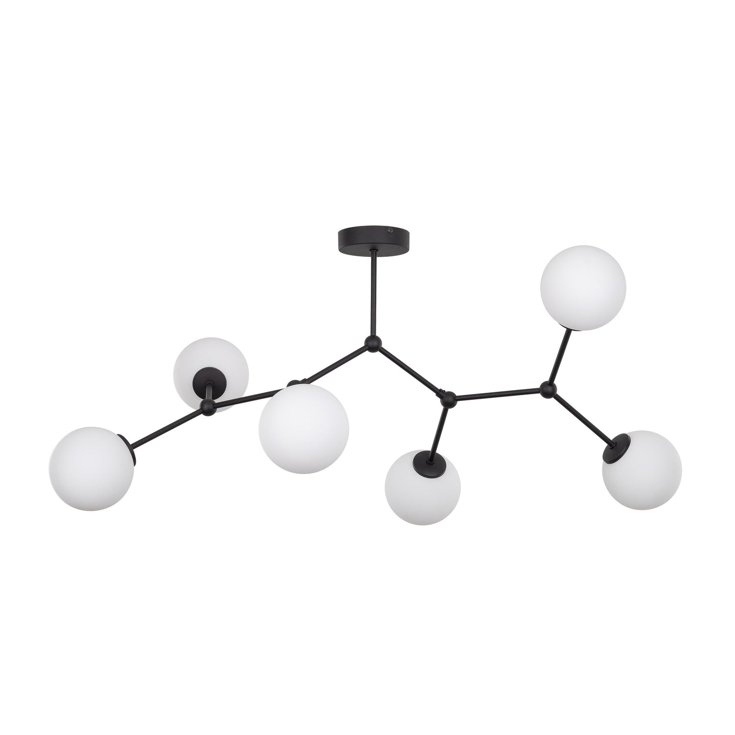 FAIRY Black Scandinavian Ceiling Lamp 6 - AURABAGS SHOP
