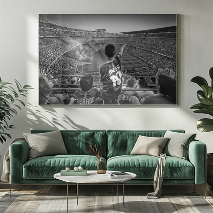 Wall art Cathedral of Football