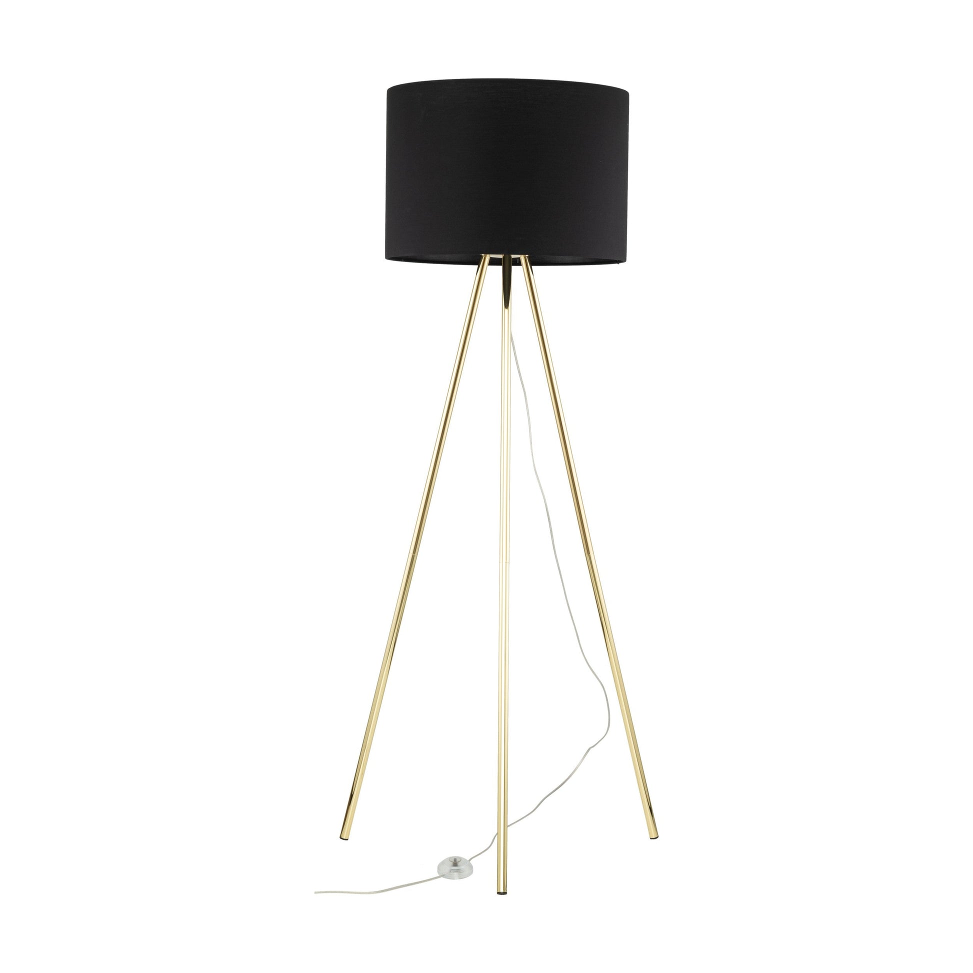 UMBERTO Black Modern  Floor Lamp  (Clearance) - AURABAGS SHOP