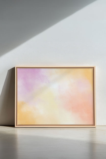 POWDERED GLOW, Oeuvre sur toile étirée  (test jay et will) (Copie)