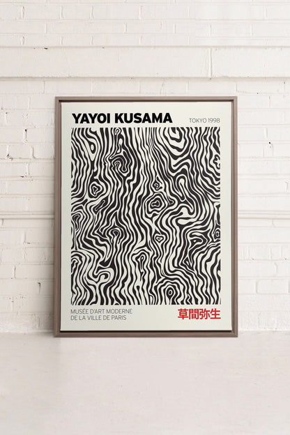 KUSAMA I, Oeuvre sur toile étirée