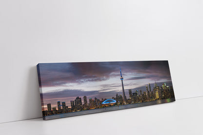 Wall Art Sunset of Toronto, CN tower, Roger Center
