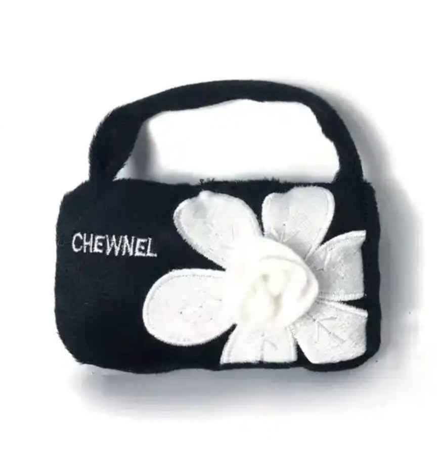 Chewnel Luxury Plush Dog Toy – Soft Designer-Inspired Chew Toy