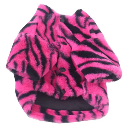 Zebra Cape and Hat Set | Dog Costume Set