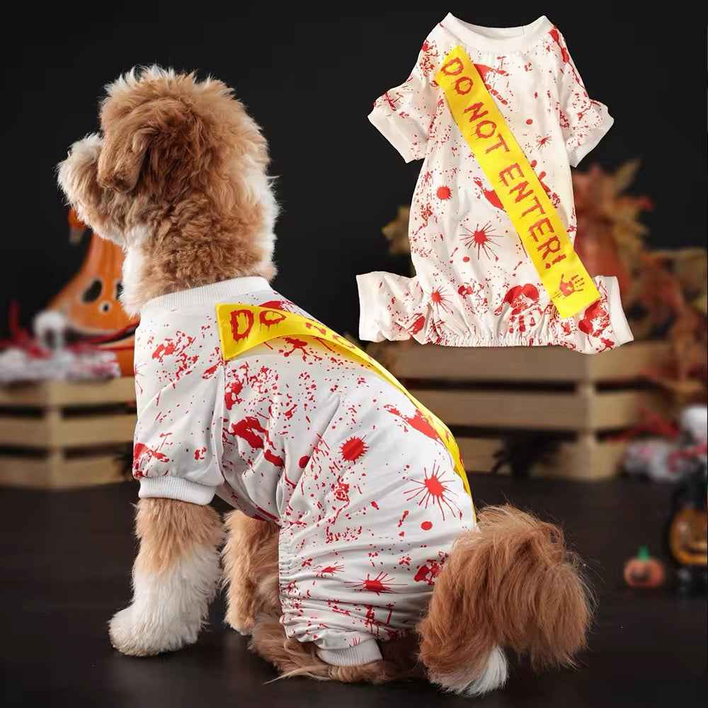 Do Not Enter Dog Costume | Halloween Dog Costume
