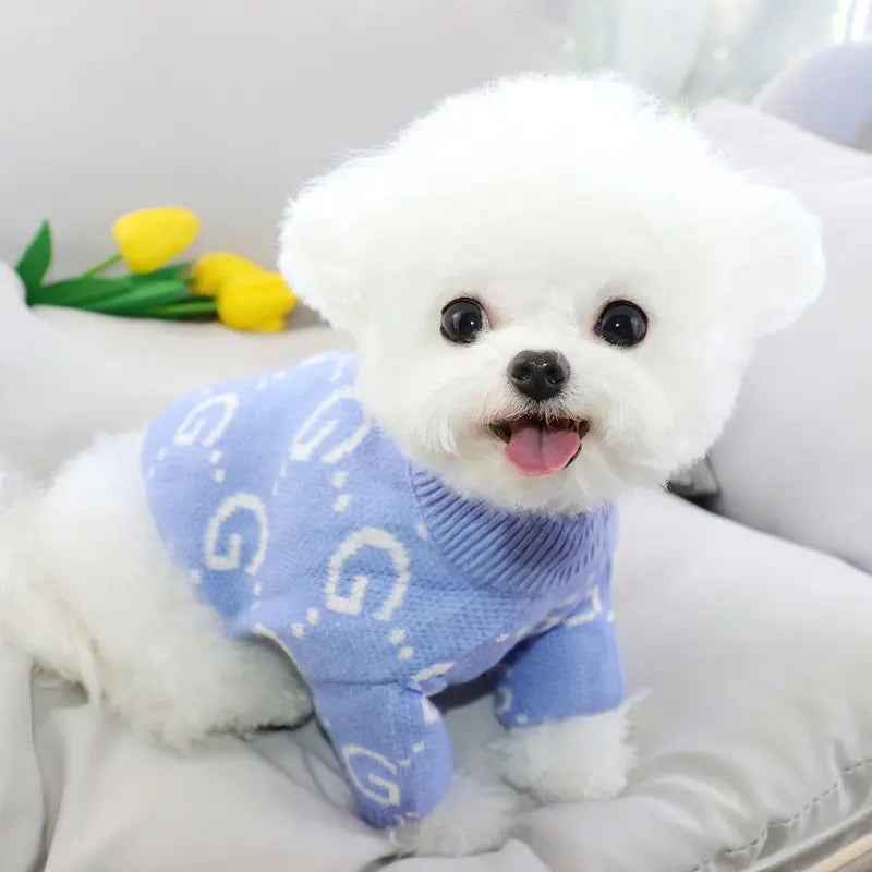 GiGi Sweater – Luxury Knit Streetwear for Dogs