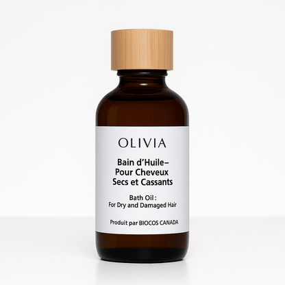 Huile pour cheveux secs et cassants (Bain)