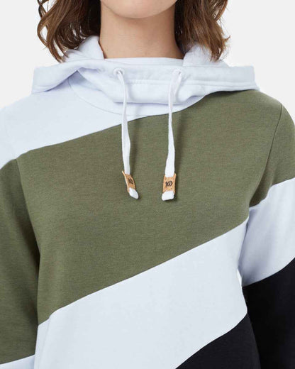 TreeFleece Angle Blocked Hoodie