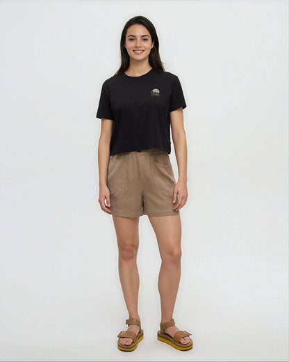 Wild Rose Lake Crop T-Shirt