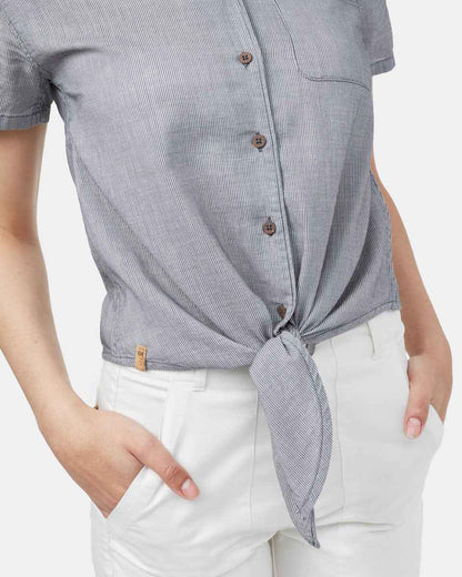 Isa Tie Front Shirt
