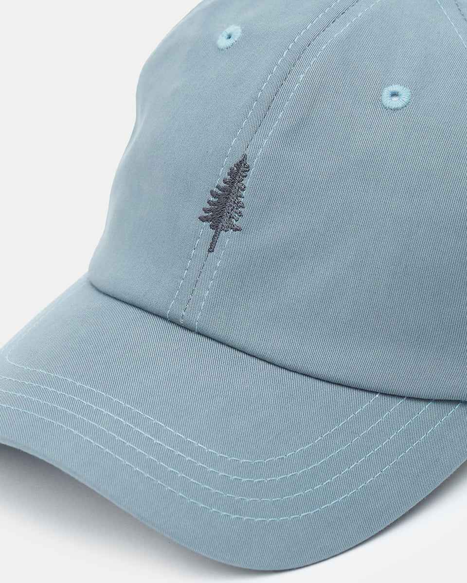 Tree Embroidery Tencel Peak Hat