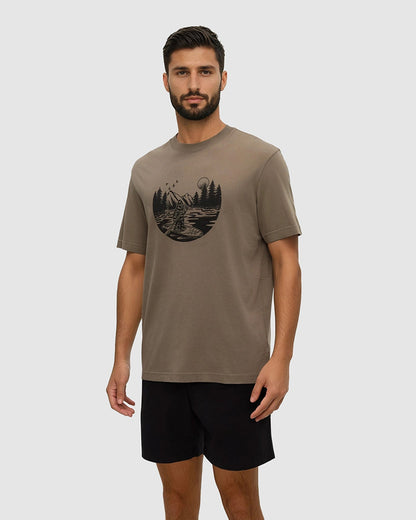 再生可能レイクライフポータルTシャツ